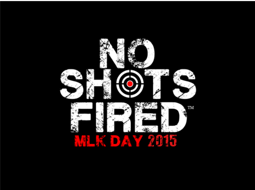 Download the No Shots Fired Logo and upload it to your social media profile pictures